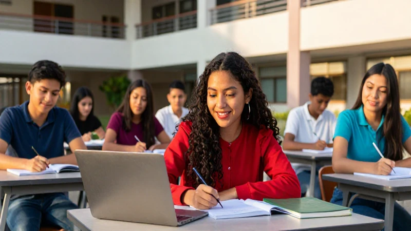 Estudiantes mexicanos triunfan en campus moderno