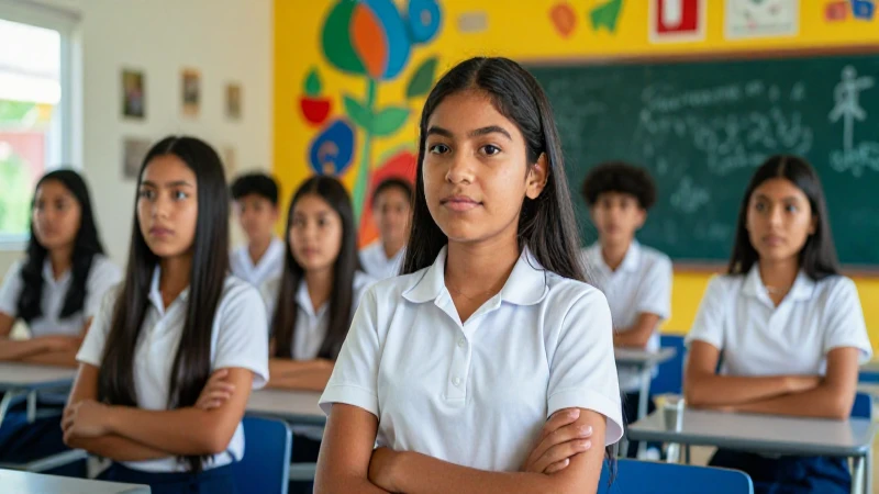 Estudiantes mexicanos llenos de esperanza