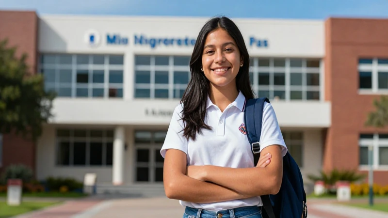 Confianza estudiantil en campus universitario moderno