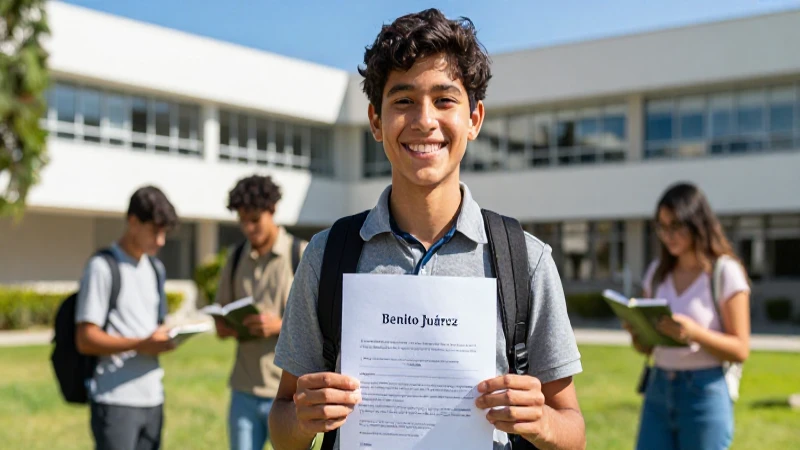 Requisitos para la beca Benito Juárez