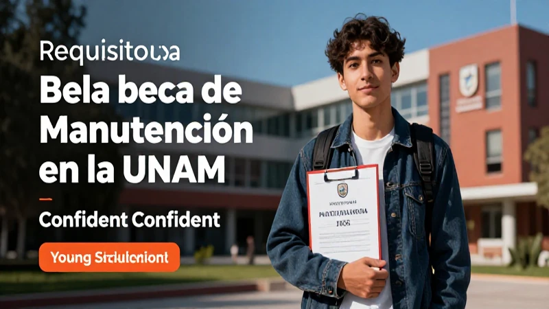 Requisitos para beca de manutención UNAM