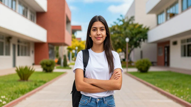 Joven estudiante mexicano, camino al éxito