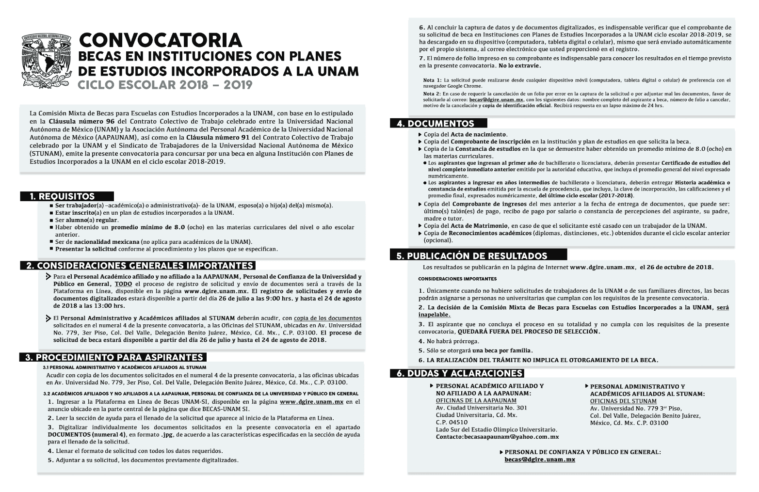 Requisitos para beca DGIRE UNAM: todo lo que necesitas saber