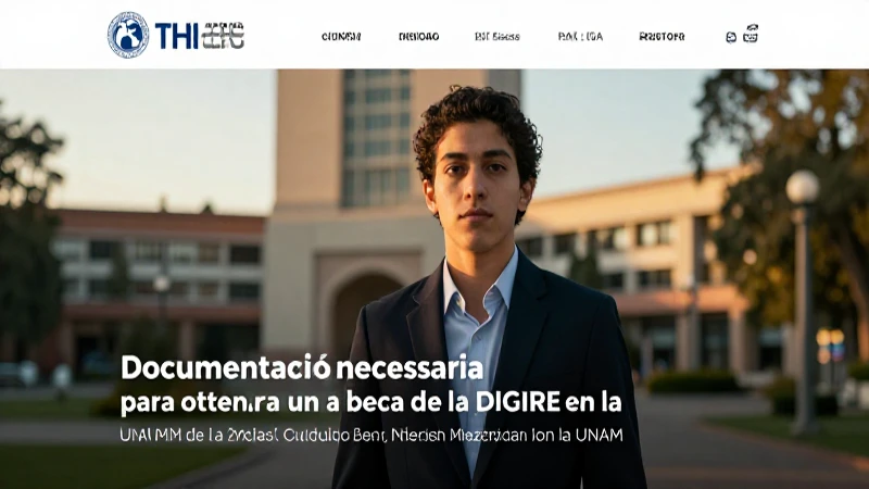 Requisitos beca DGIRE UNAM para estudiantes mexicanos