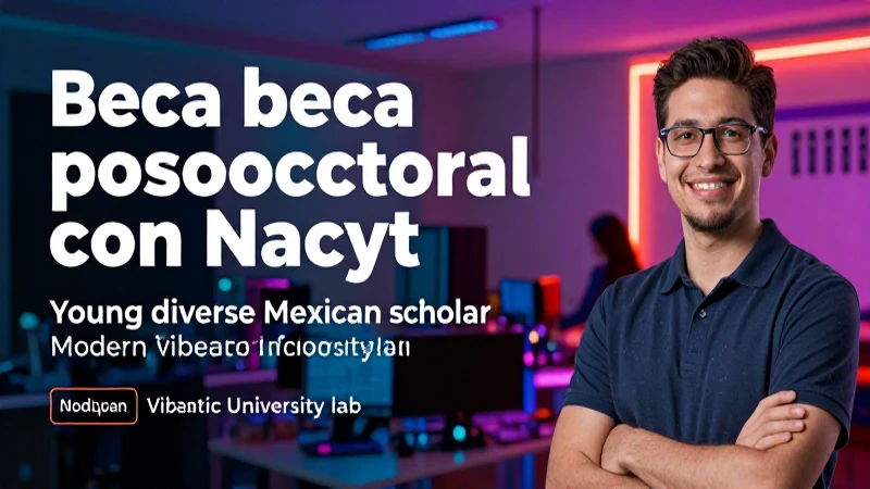 Requisitos para beca posdoctoral Conacyt