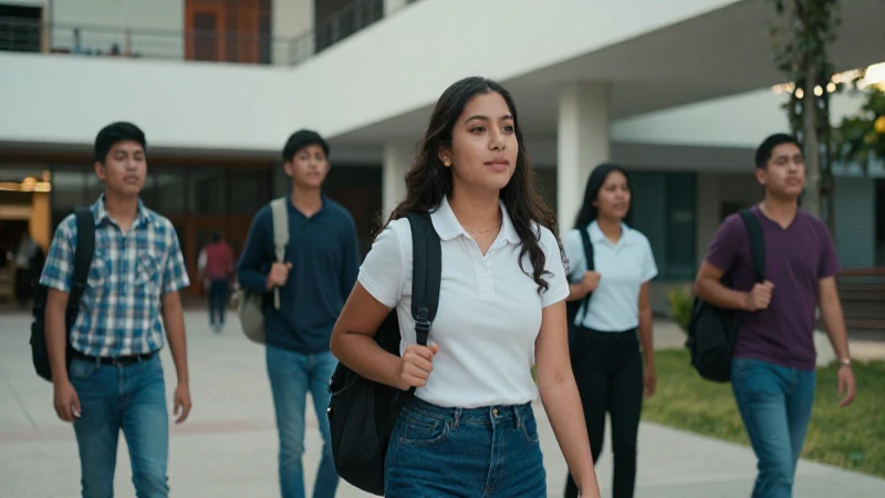 Estudiantes mexicanos triunfan en campus moderno
