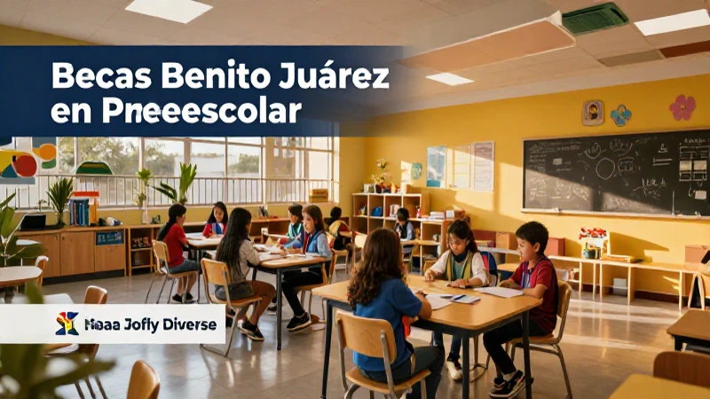 Requisitos de Becas Benito Juárez en preescolar