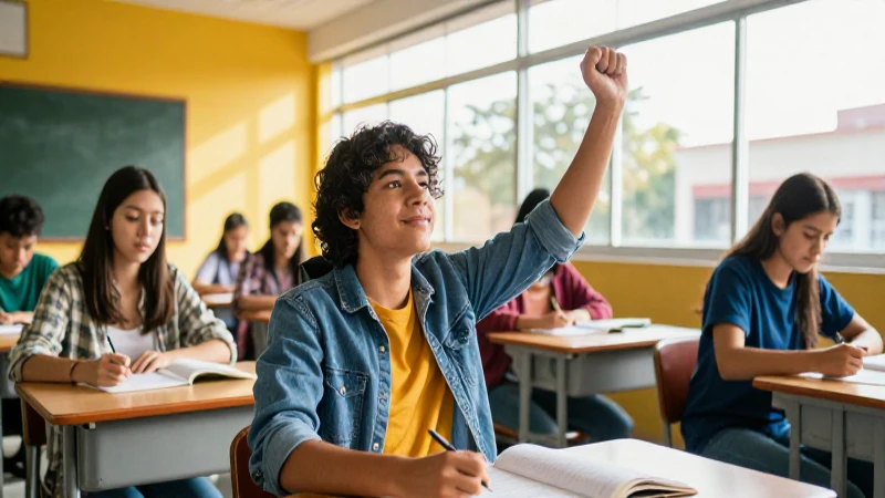 Estudiante mexicano triunfa en aula luminosa