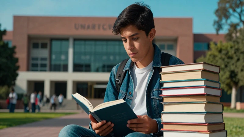 Estudiante mexicano enfocado en UNAM