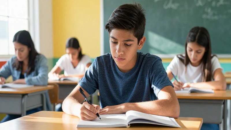 Estudiante mexicano inspira éxito en su aula