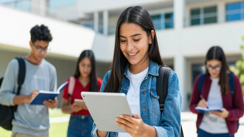 Estudiante mexicano en campus moderno inspira logros