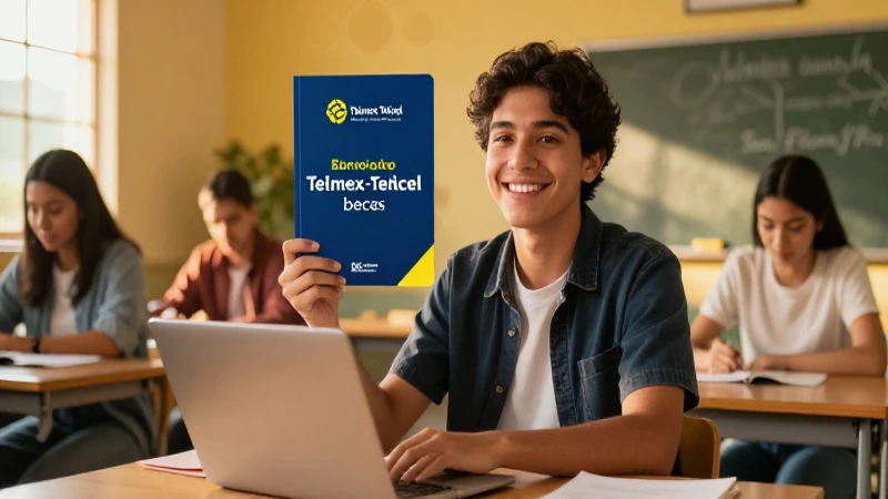 Requisitos y beneficios de becas Telmex-Telcel