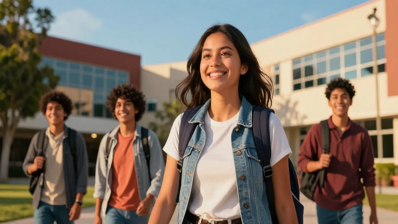 Estudiante mexicano exitoso en el campus