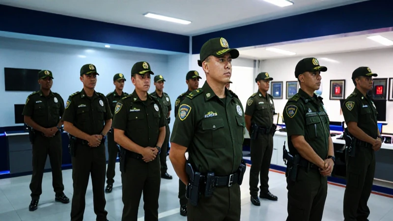 Proceso de reclutamiento para la policía estatal