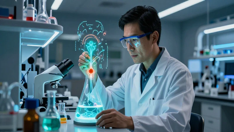 Investigador mexicano enfocado en datos biológicos futuristas
