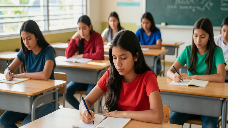 Éxito académico mexicano en un ambiente moderno