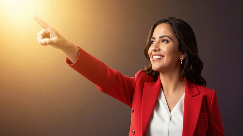 Mujer mexicana empoderada buscando la luz