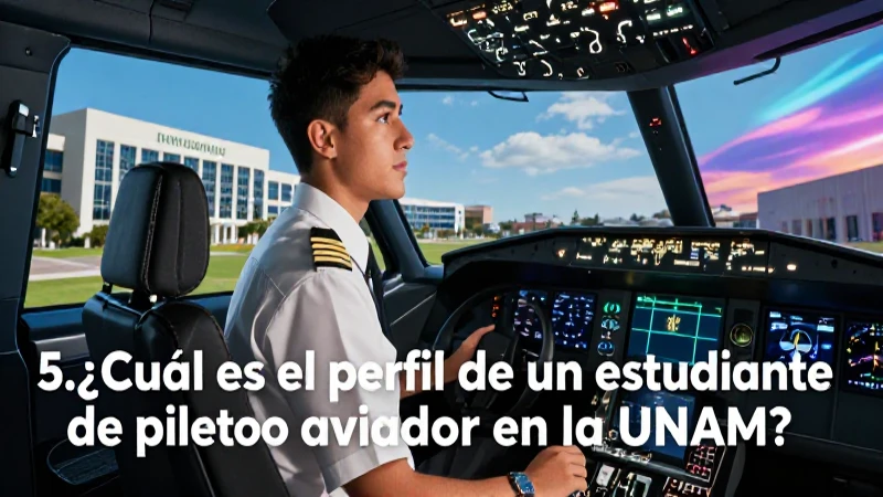 Requisitos para estudiante piloto de la UNAM