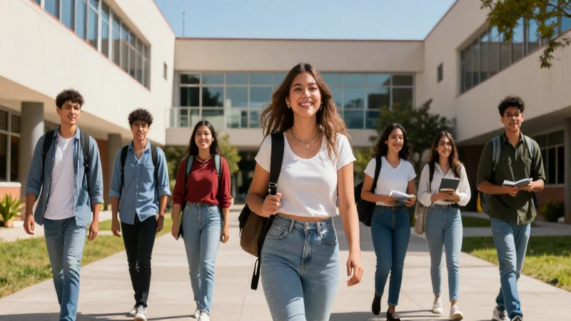 Cuáles son los requisitos para estudiar en el Conacyt 17 Estudiantes mexicanos modernos en un campus universitario vibrante