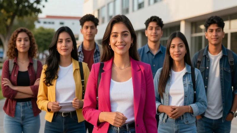 Estudiantes ambiciosos mexicanos logran éxitos universitarios