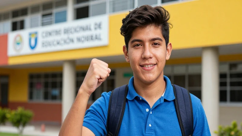 Requisitos de ingreso a la Normal Regional