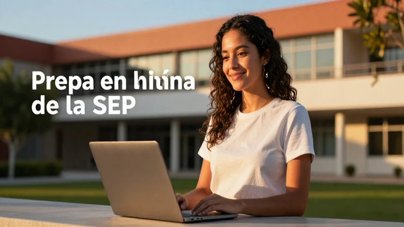 Requisitos Prepa en Línea SEP