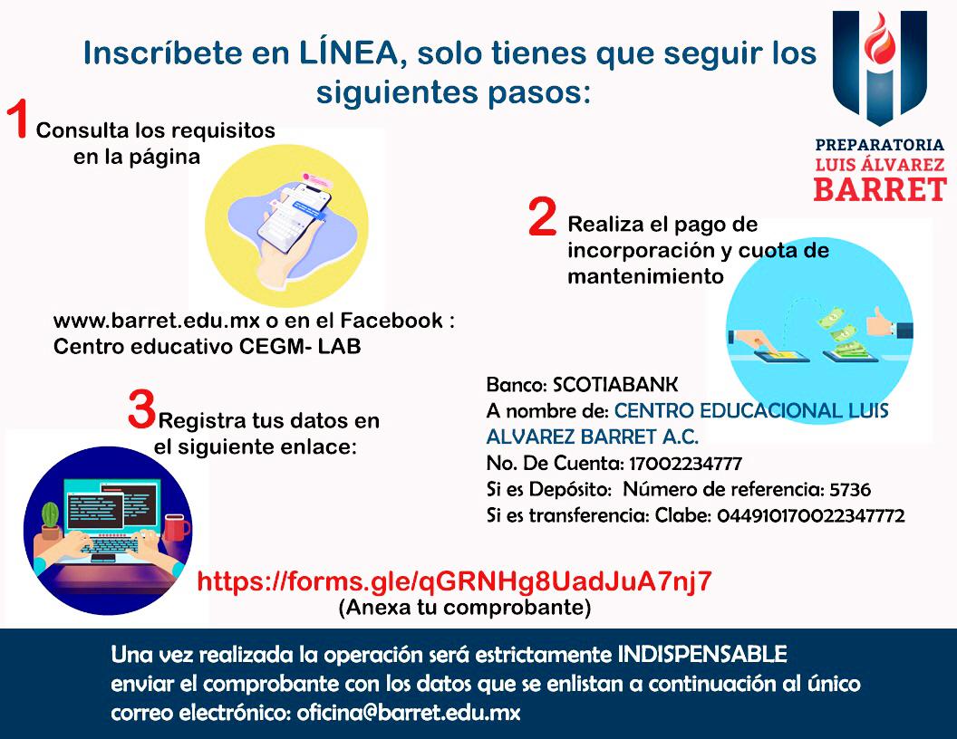 Requisitos para inscripción en Prepa 103: Información esencial