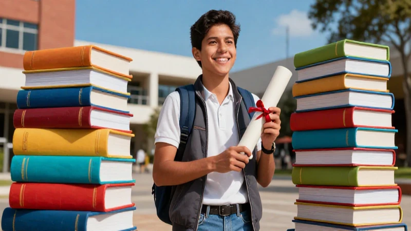 Joven estudiante mexicano triunfa en la universidad
