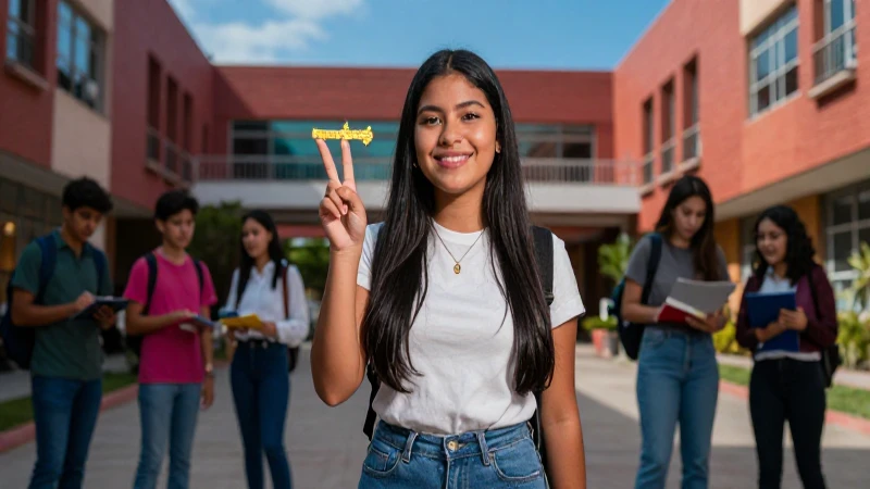 Estudiante mexicano triunfa en universidad moderna