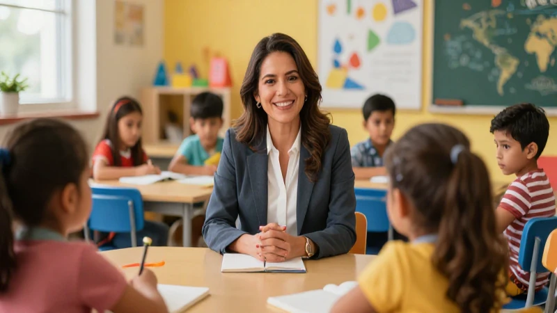 Maestra mexicana inspira progreso educativo