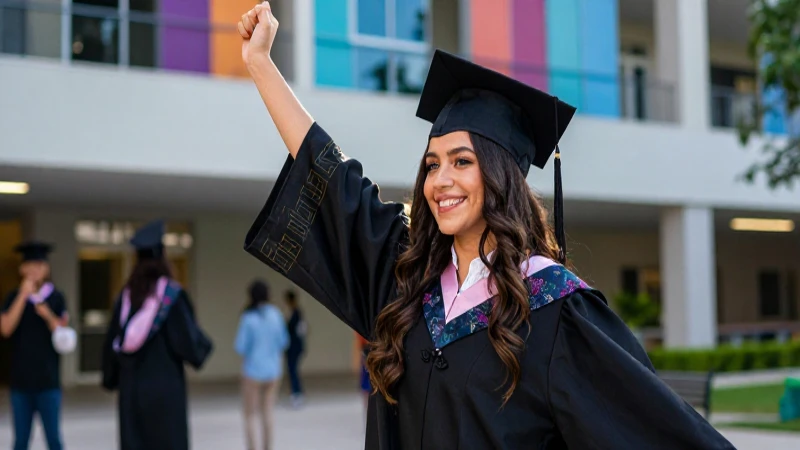 Joven mexicano triunfa su graduación