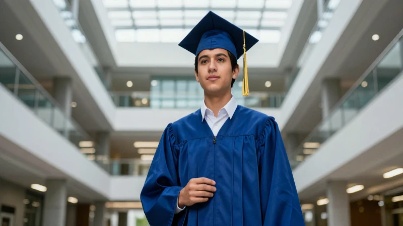 Estudiante mexicano triunfa en universidad moderna