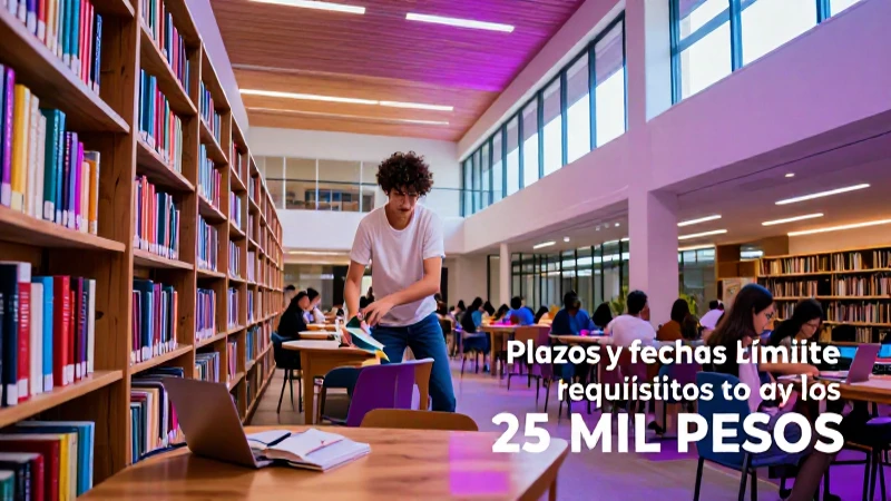 Requisitos de apoyo de 25 mil pesos