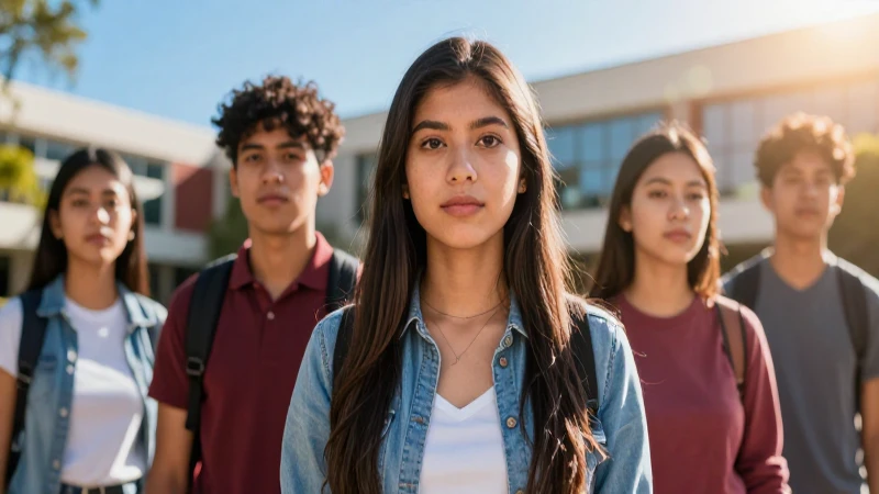 Retrato profesional de estudiante mexicano