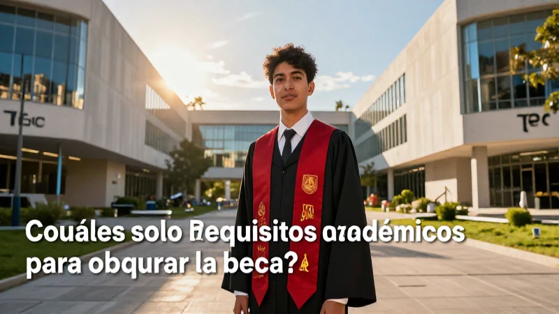 Requisitos académicos para obtener la beca
