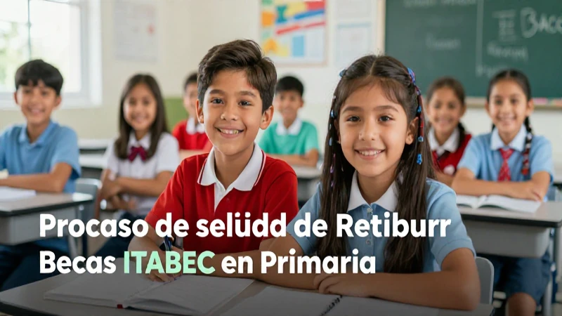 Requisitos becas ITABEC primaria