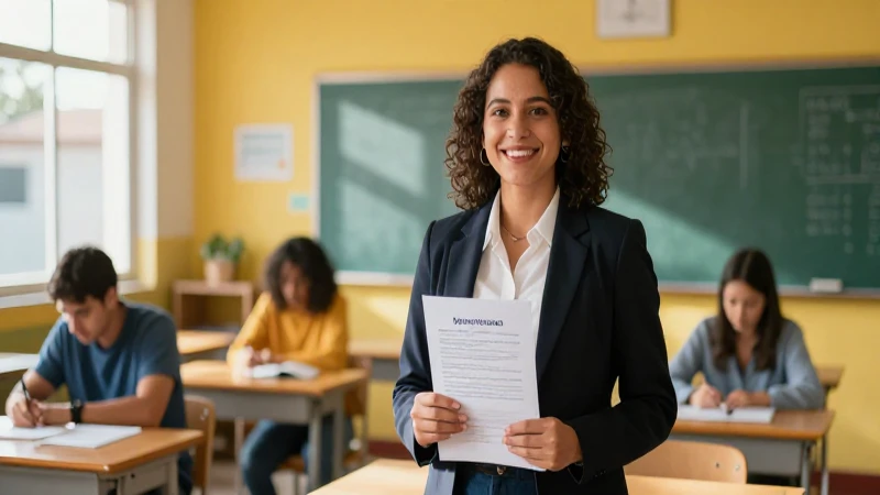 Requisitos y solicitud de licencia docente