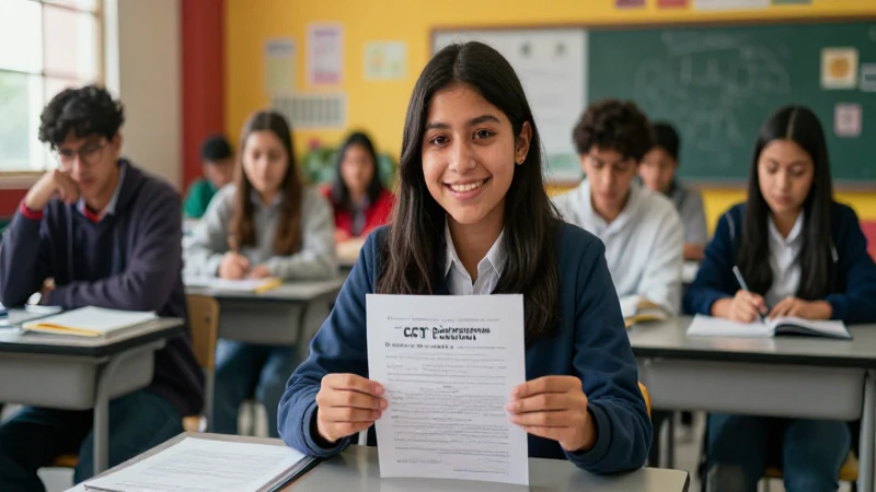 Documentos y requisitos para CCT de secundarias