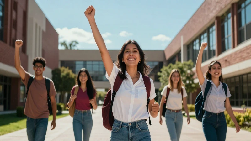 Estudiante mexicano triunfa en campus moderno