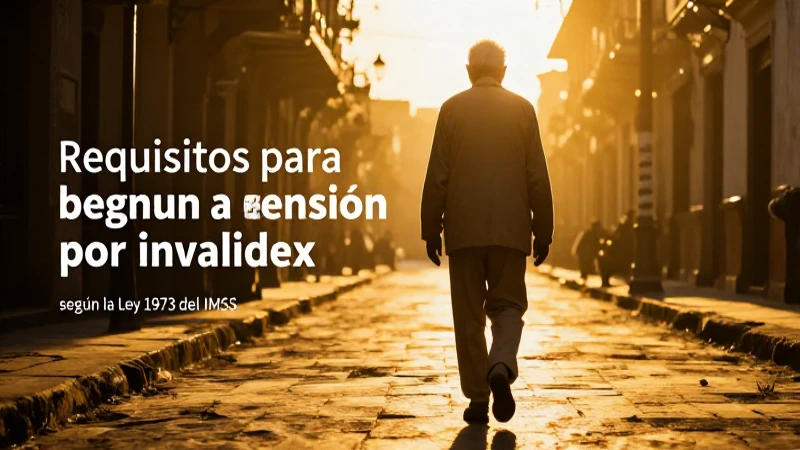 Requisitos de pensión por invalidez IMSS