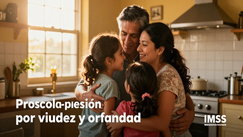 Requisitos pensión IMSS: viudez y orfandad