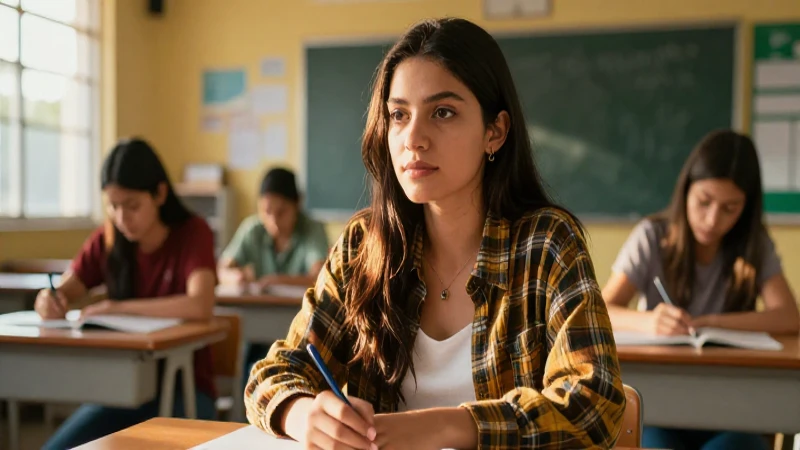 Cuáles son los requisitos para solicitar una pensión por discapacidad 54 Joven mexicana soñadora en su clase