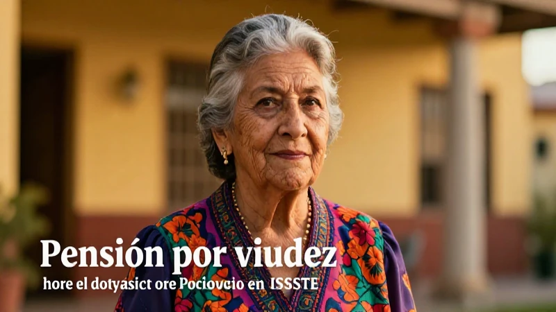 Requisitos para pensión de viudez ISSSTE