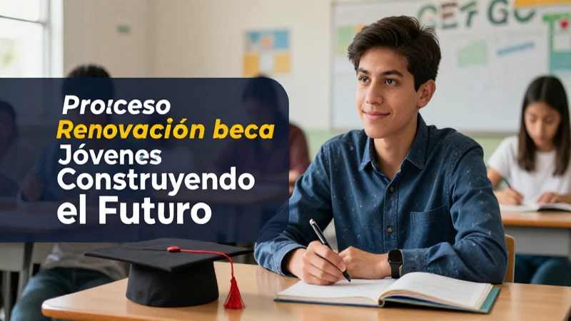 Renovar beca Jóvenes Construyendo el Futuro