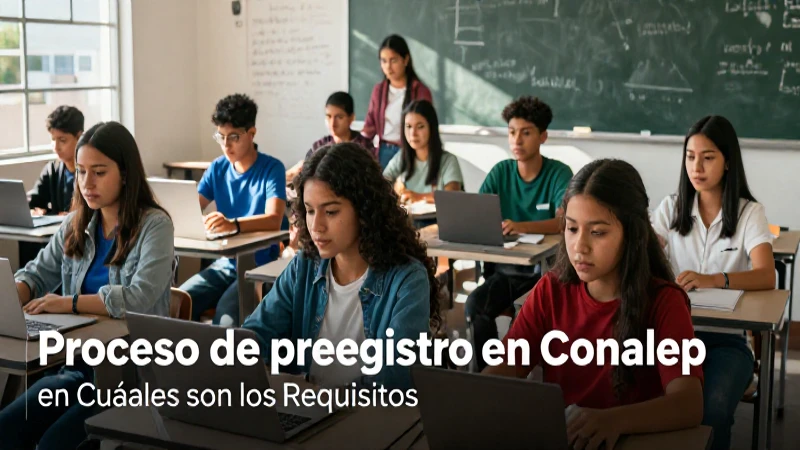 Requisitos de preregistro Conalep