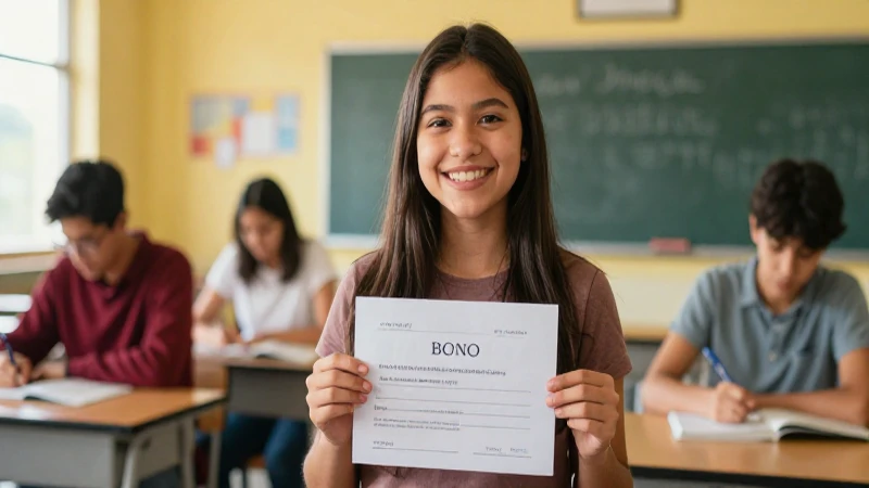 Requisitos y monto del bono