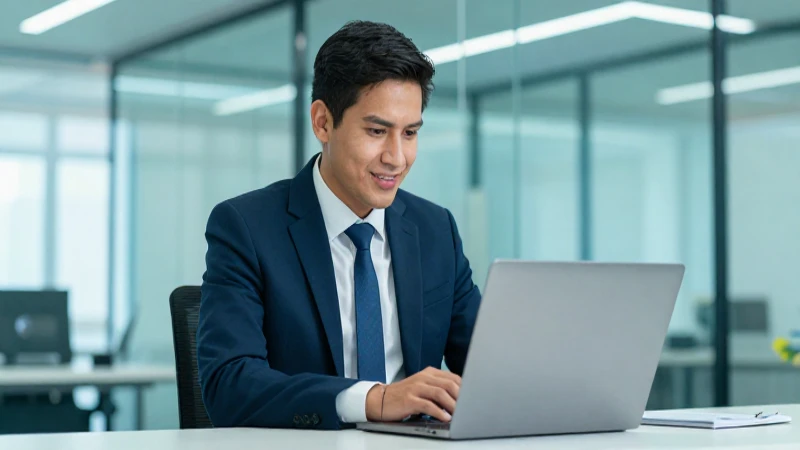 Profesional mexicano triunfa en oficina moderna