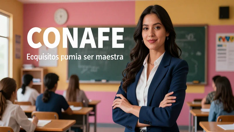 Requisitos para ser maestra de CONAFE