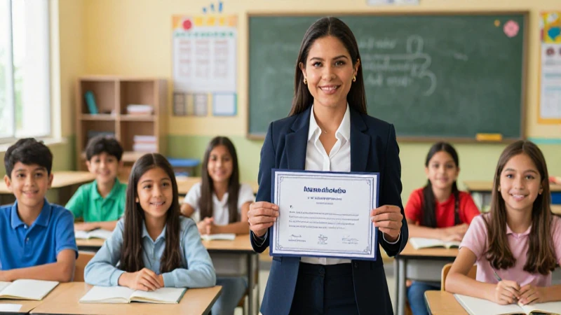 Requisitos para ser maestra de primaria