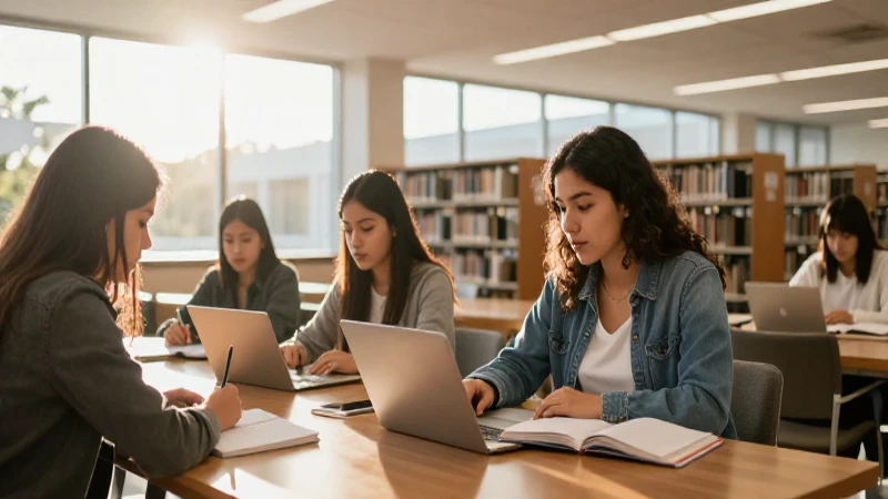 Cuáles son los requisitos para trabajar como secretaria de Bienestar en Villahermosa 68 Estudiante estudia en una biblioteca luminosa